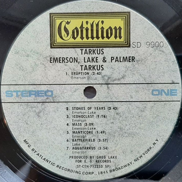 Emerson, Lake & Palmer Groovy lp Coaster - Tarkus