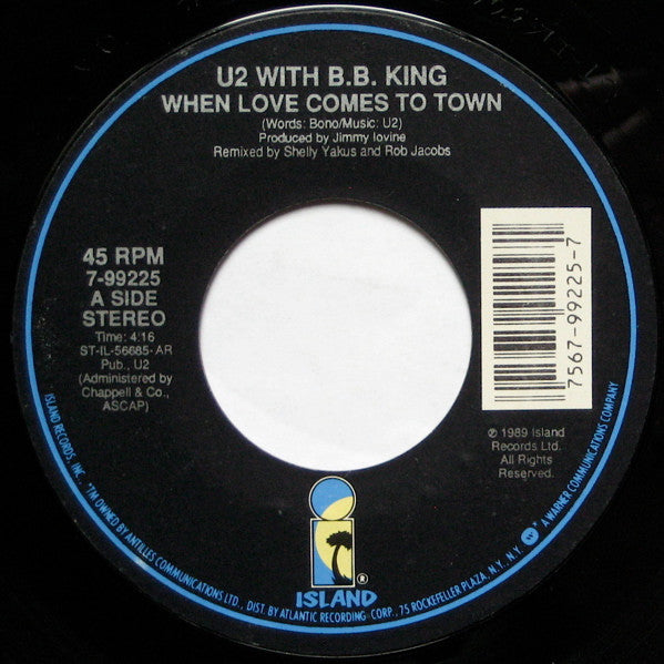 U2 Groovy Coaster - When Love Comes To Town