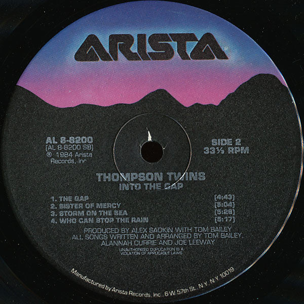 Thompson Twins Groovy Coaster - Into The Gap (Side 2)