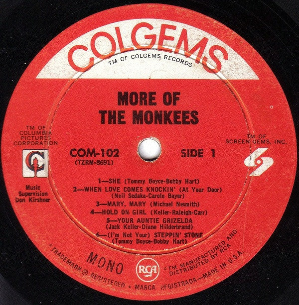 The Monkees Groovy Coaster - More Of The Monkees
