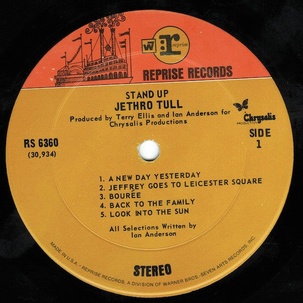 Jethro Tull Groovy lp Coaster - Stand Up