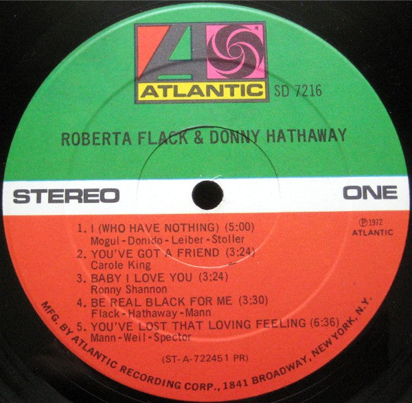 Roberta Flack Groovy Coaster - Roberta Flack & Donny Hathaway