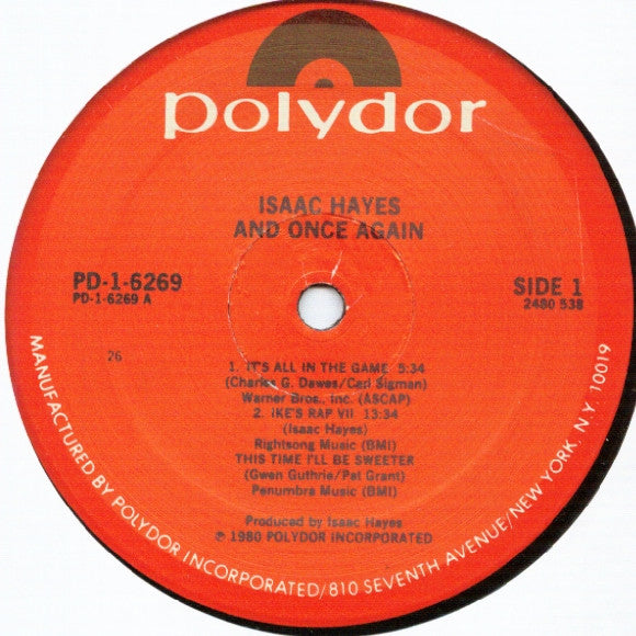 Isaac Hayes Groovy Coaster - And Once Again