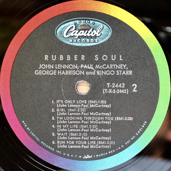 The Beatles Groovy Coaster - Rubber Soul (Side 2)