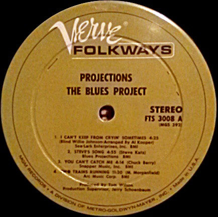 The Blues Project Groovy lp Coaster - Projections