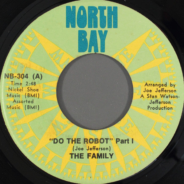 The Family Groovy 45 Coaster - Do The Robot