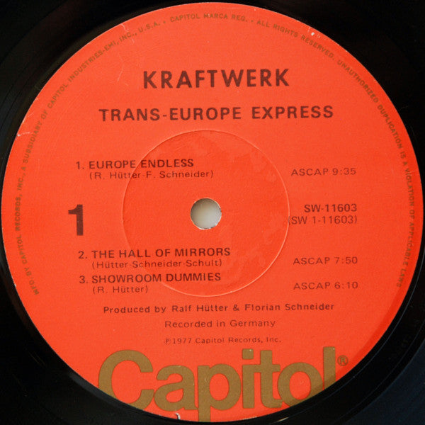 Kraftwerk Groovy Coaster - Trans-Europe Express (Side 1)