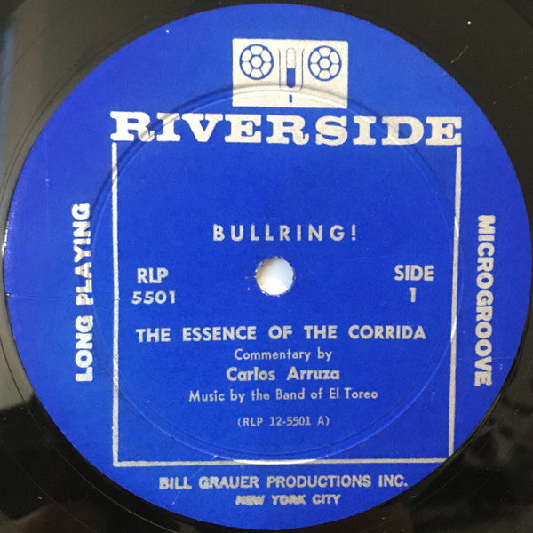 Carlos Arruza Groovy lp Coaster - Bullring! The Sounds And Story Of La Corrida