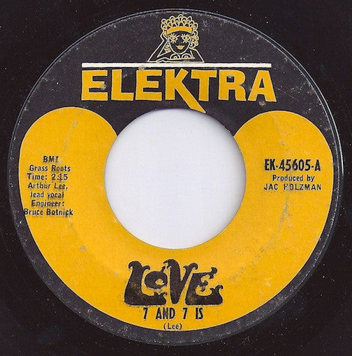Love Groovy 45 Coaster - 7 And 7 Is