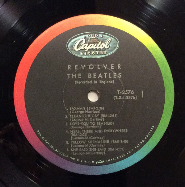 The Beatles Groovy Coaster - Revolver (Side 1)