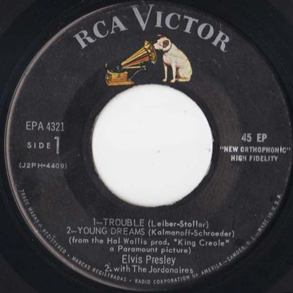 Elvis Presley Groovy 45 Coaster - King Creole Vol. 2