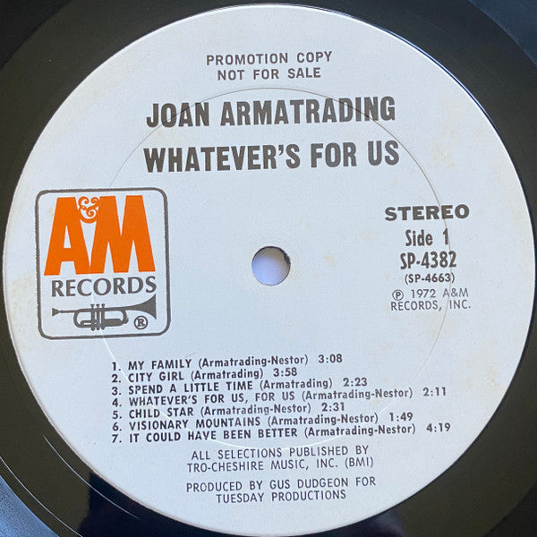 Joan Armatrading Groovy Coaster - Whatever's For Us