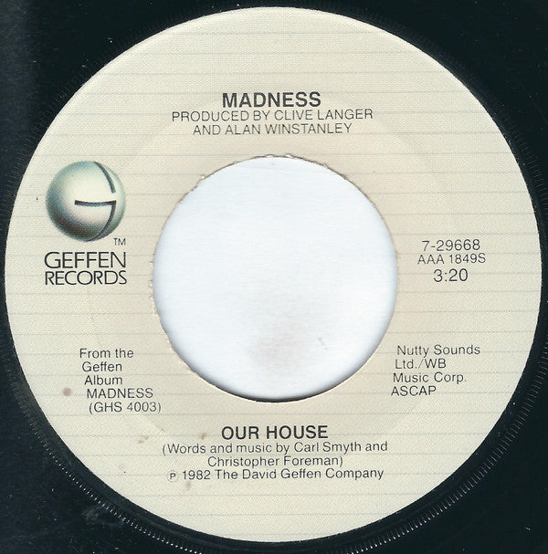 Madness Groovy 45 Coaster - Our House