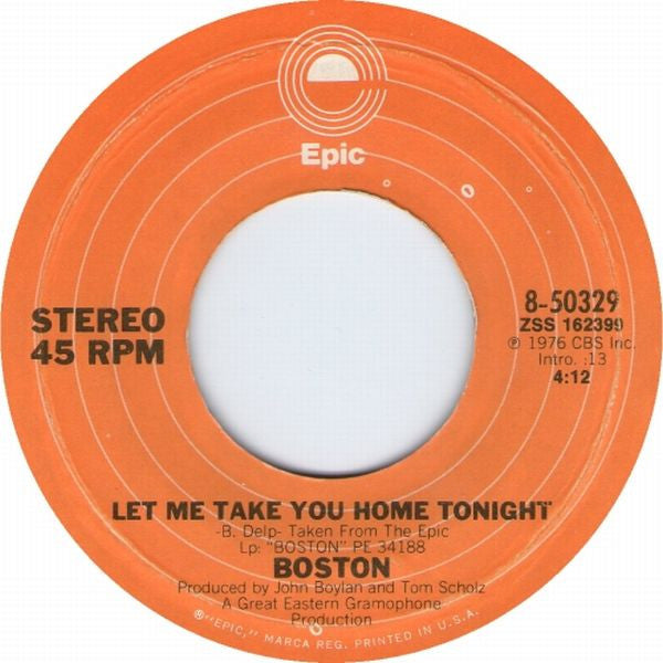Boston Groovy Coaster - Let Me Take You Home Tonight