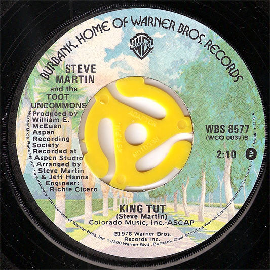 Steve Martin Groovy 45 Coaster - King Tut