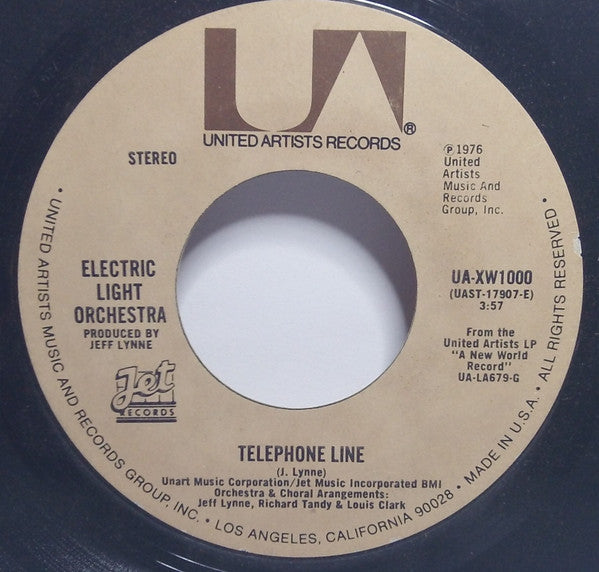 Electric Light Orchestra Groovy 45 Coaster - Telephone Line