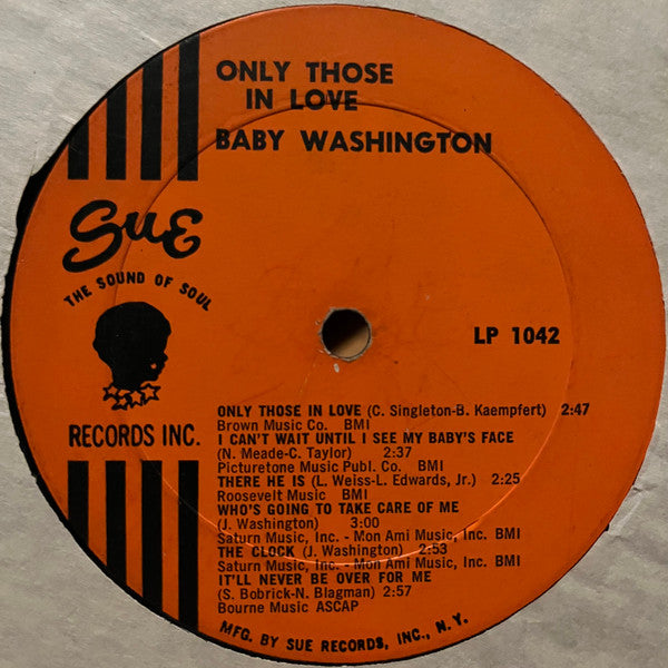 Baby Washington Groovy Coaster - Only Those In Love