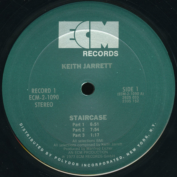 Keith Jarrett Groovy lp Coaster - Staircase
