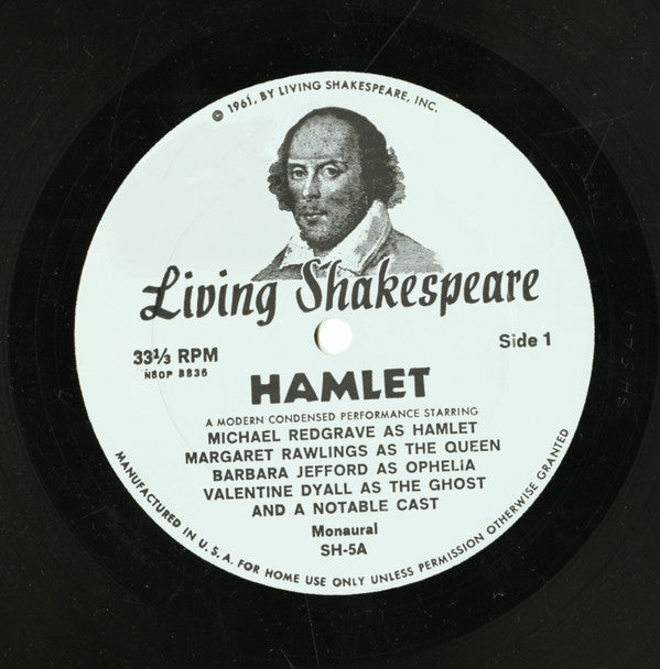 Various Groovy lp Coaster - Living Shakespeare: Hamlet