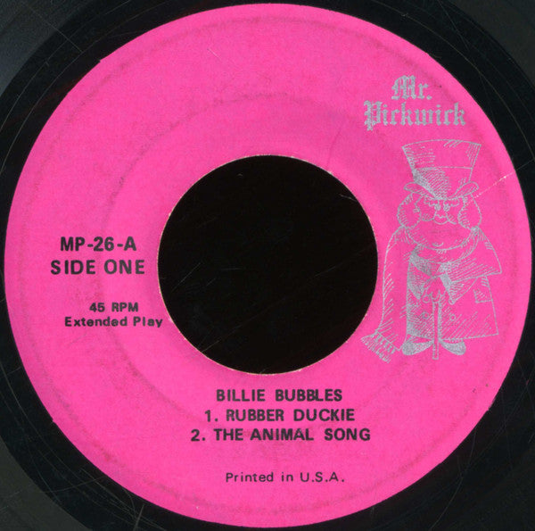Billie Bubbles Groovy 45 Coaster - Rubber Duckie