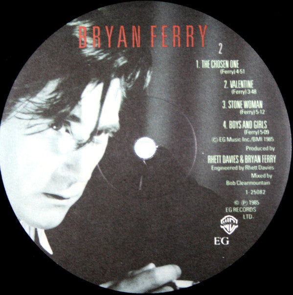 Bryan Ferry Groovy Coaster - Boys And Girls (Side 2)