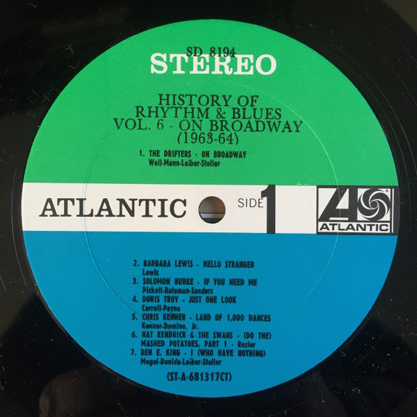 Various Groovy Coaster - History Of Rhythm & Blues Volume 6 On Broadway 1963-64