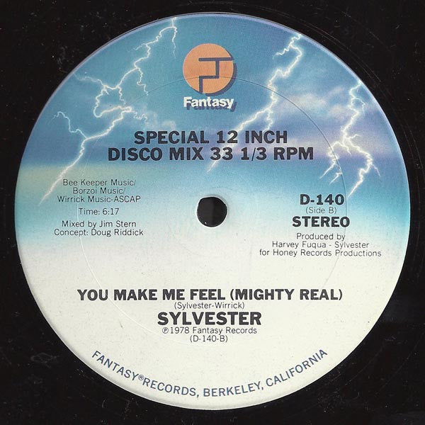 Sylvester Groovy 12" Coaster - You Make Me Feel (Mighty Real)