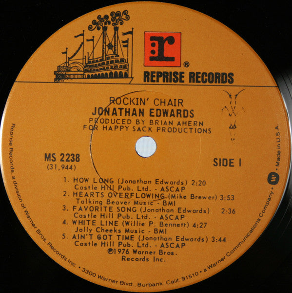 Jonathan Edwards Groovy lp Coaster - Rockin' Chair