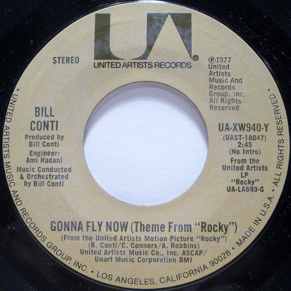 Bill Conti Groovy 45 Coaster - Gonna Fly Now (Theme From "Rocky")
