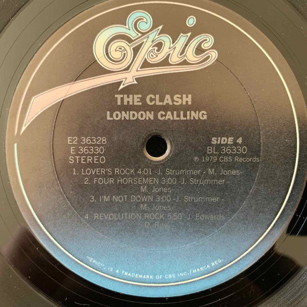 The Clash Groovy lp Coaster - London Calling