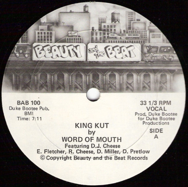 Word Of Mouth Groovy Coaster - King Kut (Side A)