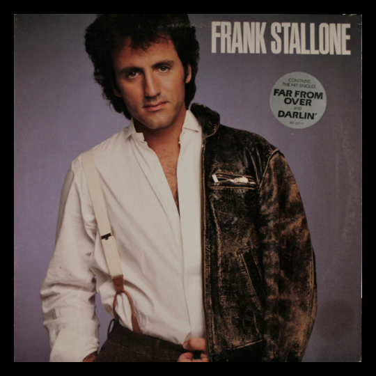 Frank Stallone Groovy Framed Album Cover - Frank Stallone