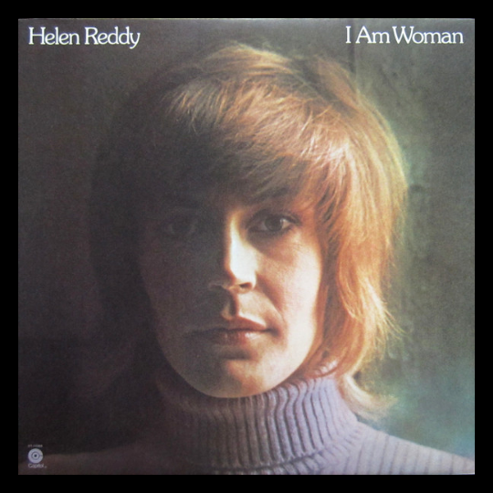 Helen Reddy Groovy Framed Album Cover - I Am Woman (record included)