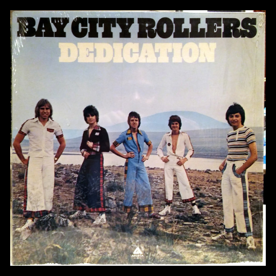 Bay City Rollers Groovy Framed Album Cover - Dedication (sealed, includes record)