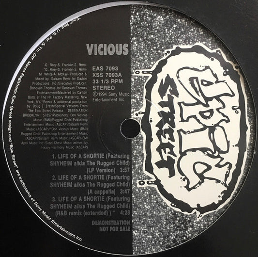 Lil' Vicious Groovy Coaster - Life Of A Shortie