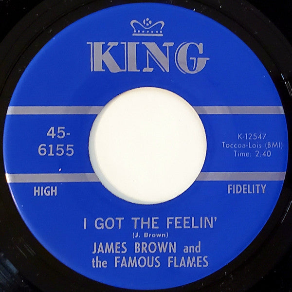 James Brown & The Famous Flames Groovy 45 Coaster - I Got The Feelin'