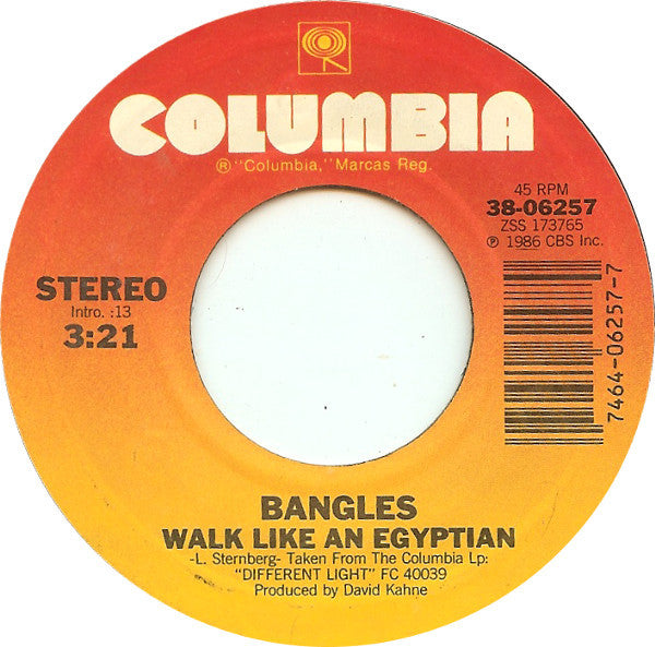 Bangles Groovy Coaster - Walk Like An Egyptian