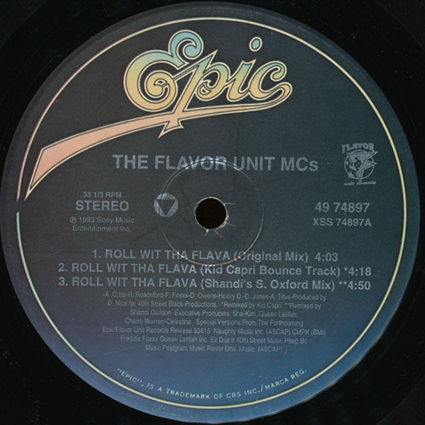 The Flavor Unit MCs Groovy Coaster - Roll Wit Tha Flava