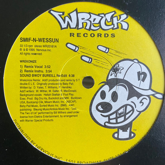 Smif-N-Wessun Groovy Coaster - Wrekonize / Sound Bwoy Bureill (Remixes)