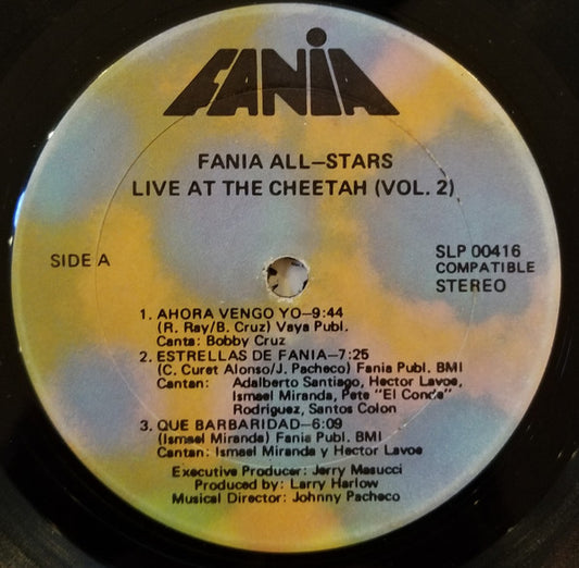 Fania All Stars Groovy Coaster - Live At The Cheetah (Vol. 2) (Side 1)