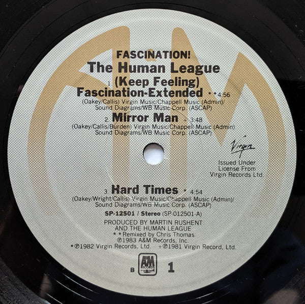 The Human League Groovy 12" Coaster - Fascination!