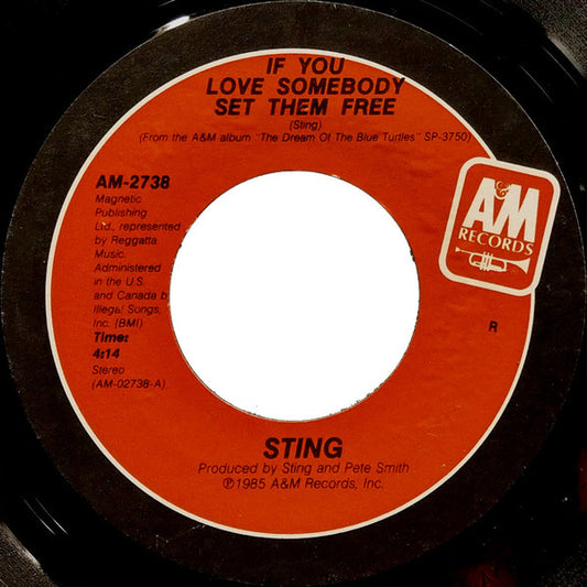 Sting Groovy Coaster - If You Love Somebody Set Them Free