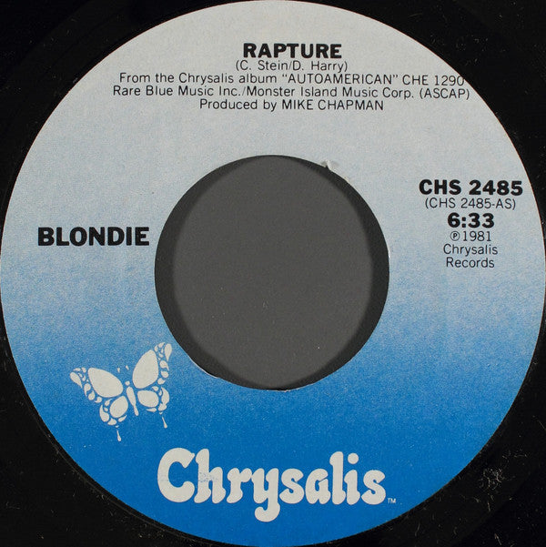 Blondie Groovy 45 Coaster - Rapture