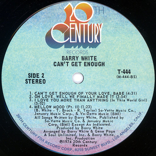 Barry White Groovy Coaster - Can't Get Enough