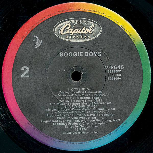 Boogie Boys Groovy 12" Coaster - City Life