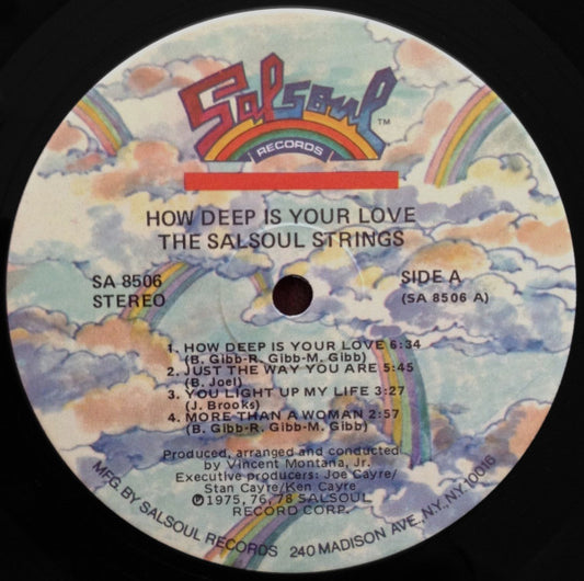 The Salsoul Orchestra Groovy Coaster - How Deep Is Your Love