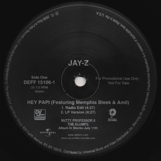 Jay-Z Groovy Coaster - Hey Papi (Side 1)