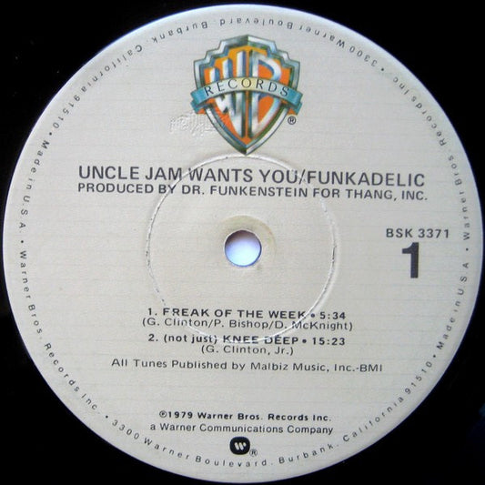 Funkadelic Groovy Coaster - Uncle Jam Wants You (Side 1)