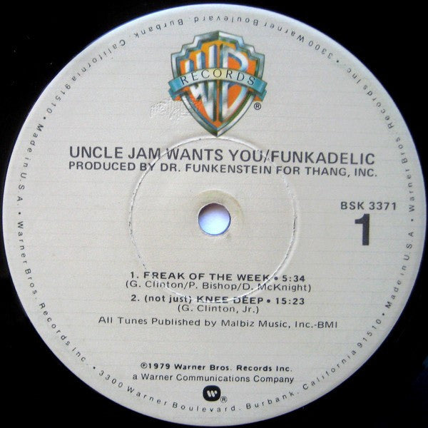 Funkadelic Groovy lp Coaster - Uncle Jam Wants You