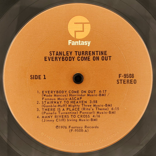 Stanley Turrentine Groovy Coaster - Everybody Come On Out